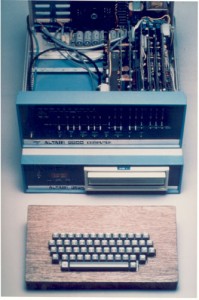 1970s Altiar Computer with Exposed Keyboard