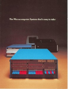 1970s IMSAI Computer with front panel key switches