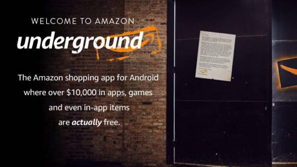 Amazon Underground App