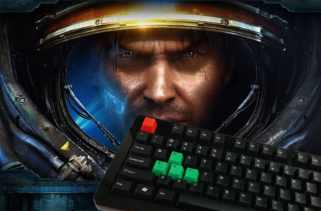 HD gaming keyboard wallpapers