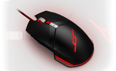 Mouse with mouse background