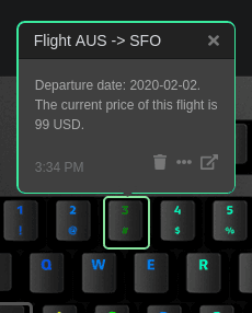 Flight Price Watcher Illustration