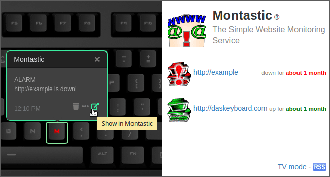 Montastic illustration