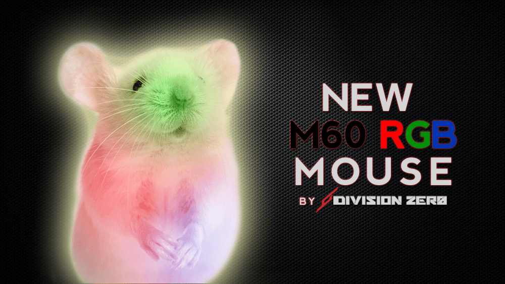 Division Zero's NEW M60 RGB Pro Gaming Mouse