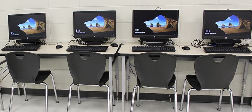 The Das Keyboard 4 Ultimate teaches typing at Harlem Middle School