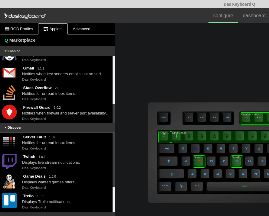 Das Keyboard Q Desktop January 2019 Release for Windows, Mac and Linux