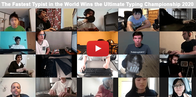 Watch the Fastest Typists in the World Compete for the Championship