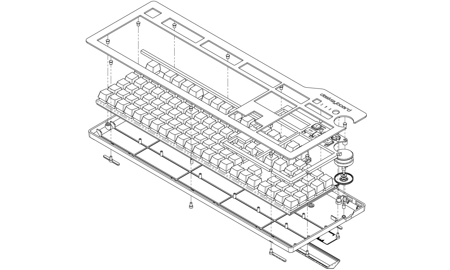 Keyboard All Components All the Parts of a Mechanical Keyboard Explained | Das Keyboard Blog ...
