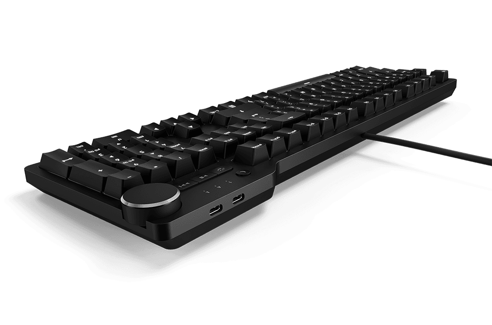 Das Keyboard 6 Professional volume knob