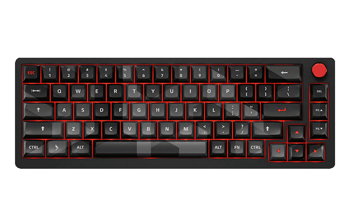 Das Keyboard DeltaForce 65 mechanical keyboard