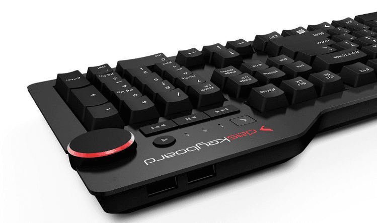 Das Keyboard 4 Professional rear view