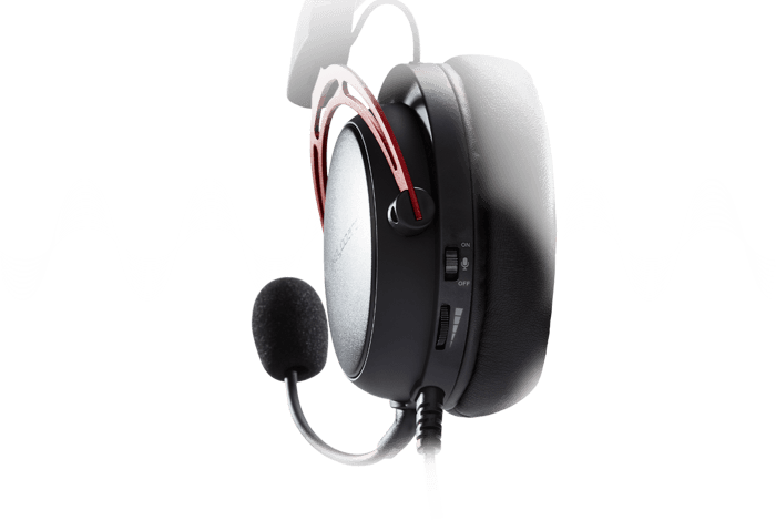 Holosonic T1 headphones shown from the side