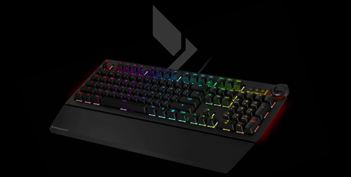 Das Keyboard 5QS Mark II RGB gaming keyboard