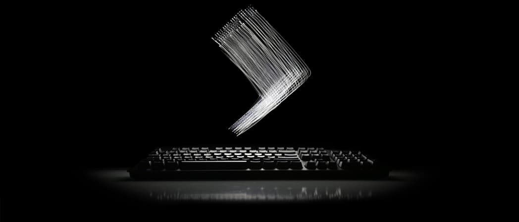 Das Keyboard Prime 13 mechanical keyboard connecting the user to the machine