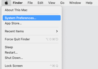Keyboard language is in System Preferences on macOS