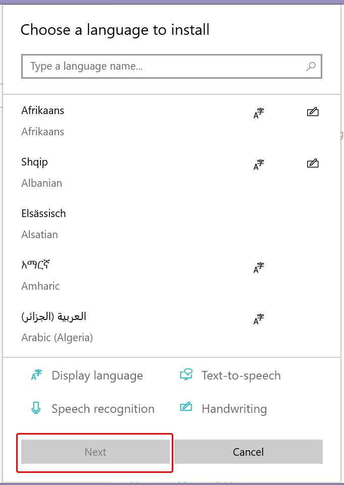 How to select a keyboard language in Windows 11