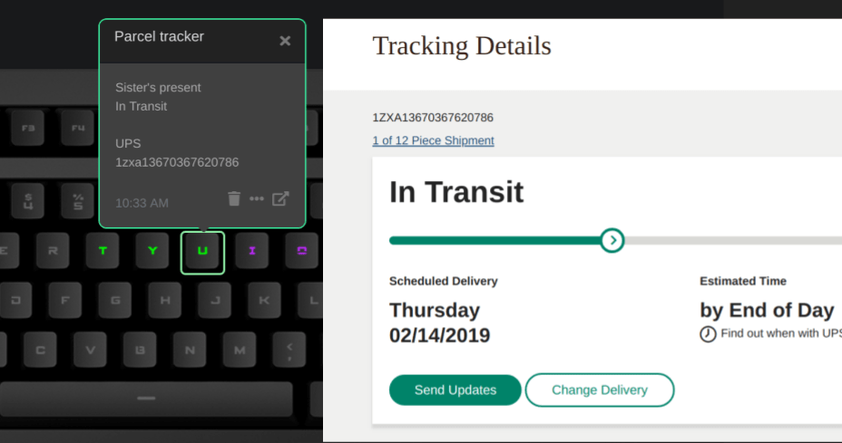 Parcel Tracker Illustration