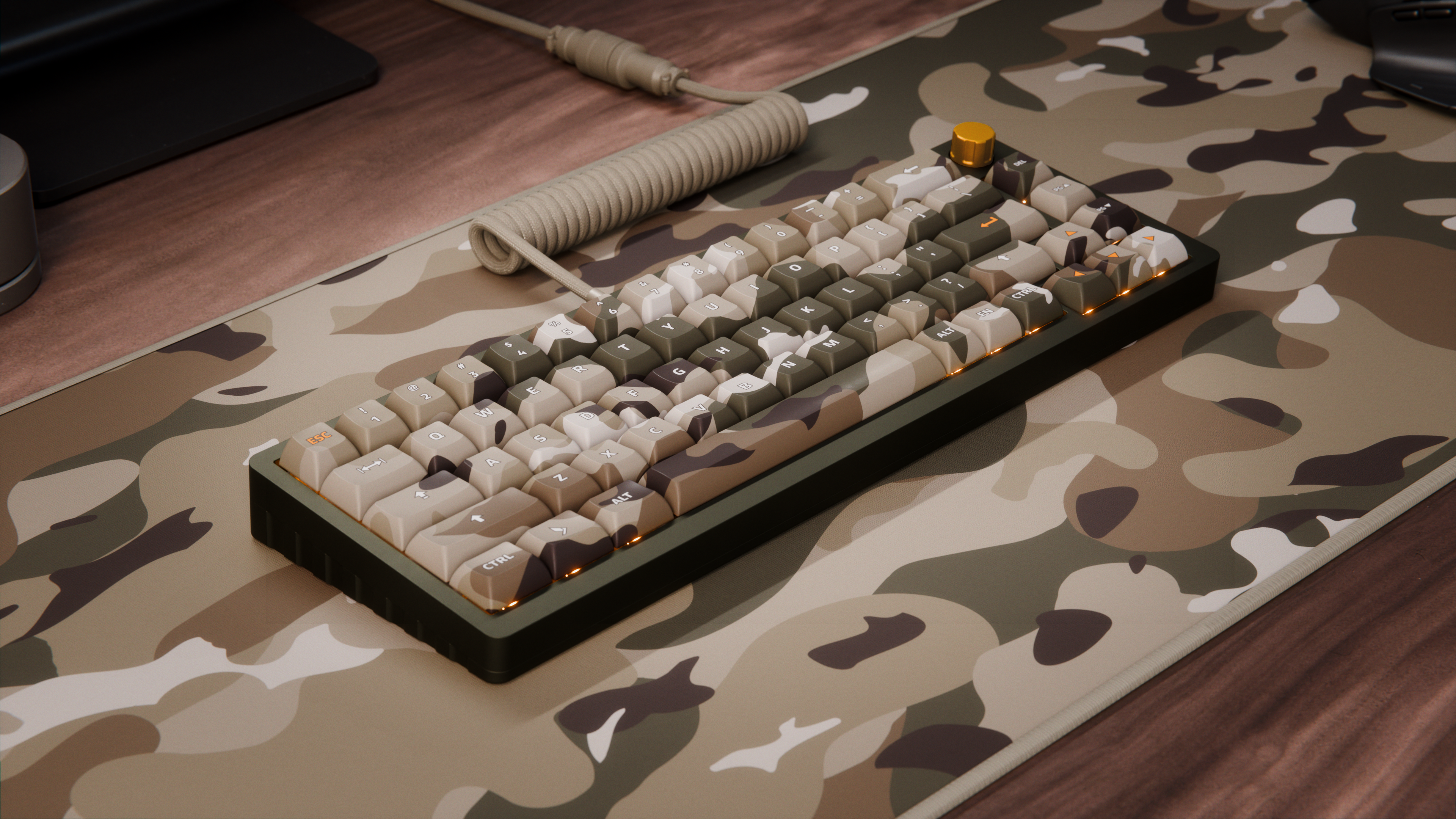 Camo Mechanical Keyboard