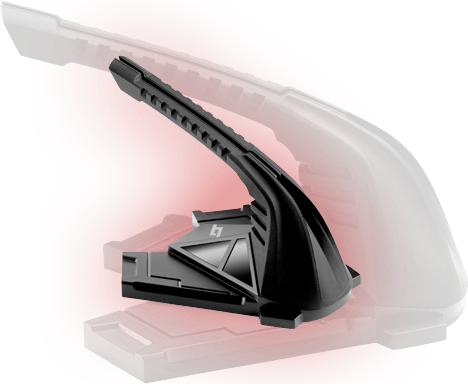 Bungee with red shadow