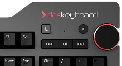 Das Keyboard 4 επαγγελματίας για προβολή πολυμέσων mac
