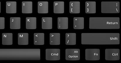 Das Keyboard 4 επαγγελματικό για λειτουργία πλήκτρου mac