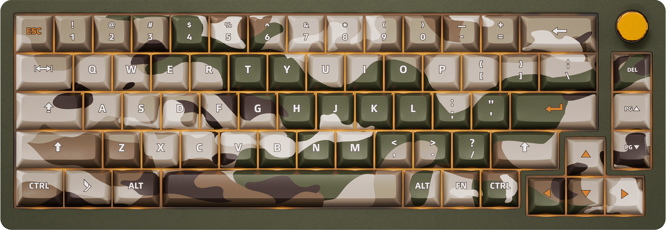 Das Keyboard Camo Desk Mats