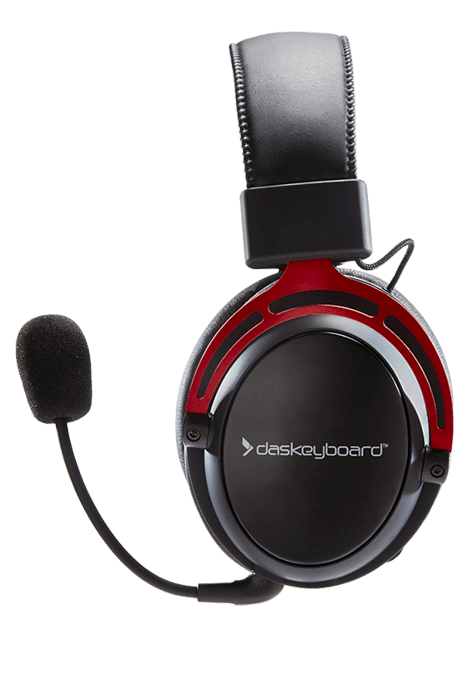 Das Keyboard Holosonic headphones from the side